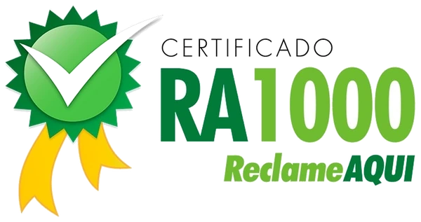 Selo Reclame Aqui RA1000